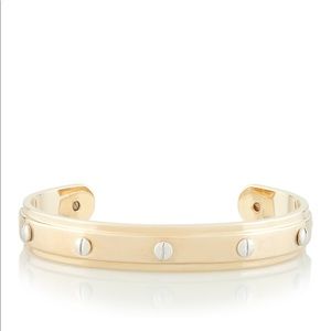 Henri Bendel Screw You Baby Cuff - Gold